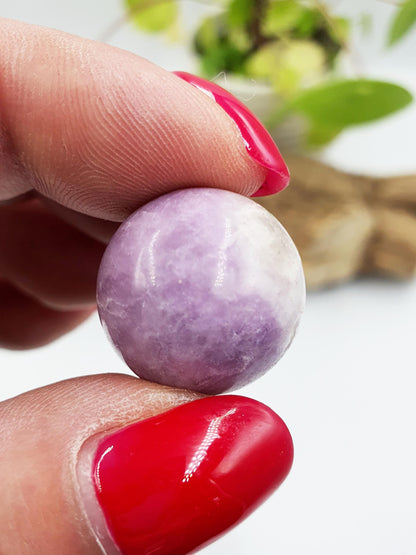 Lepidolite Mini Crystal Spheres - 20mm