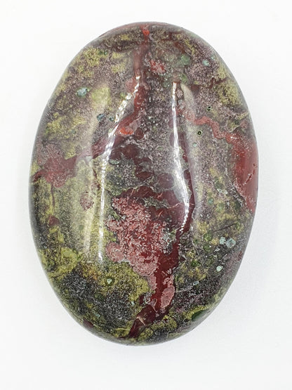 Dragon's Blood Palm Stone - Courage & Vitality Healing Crystal, 110g