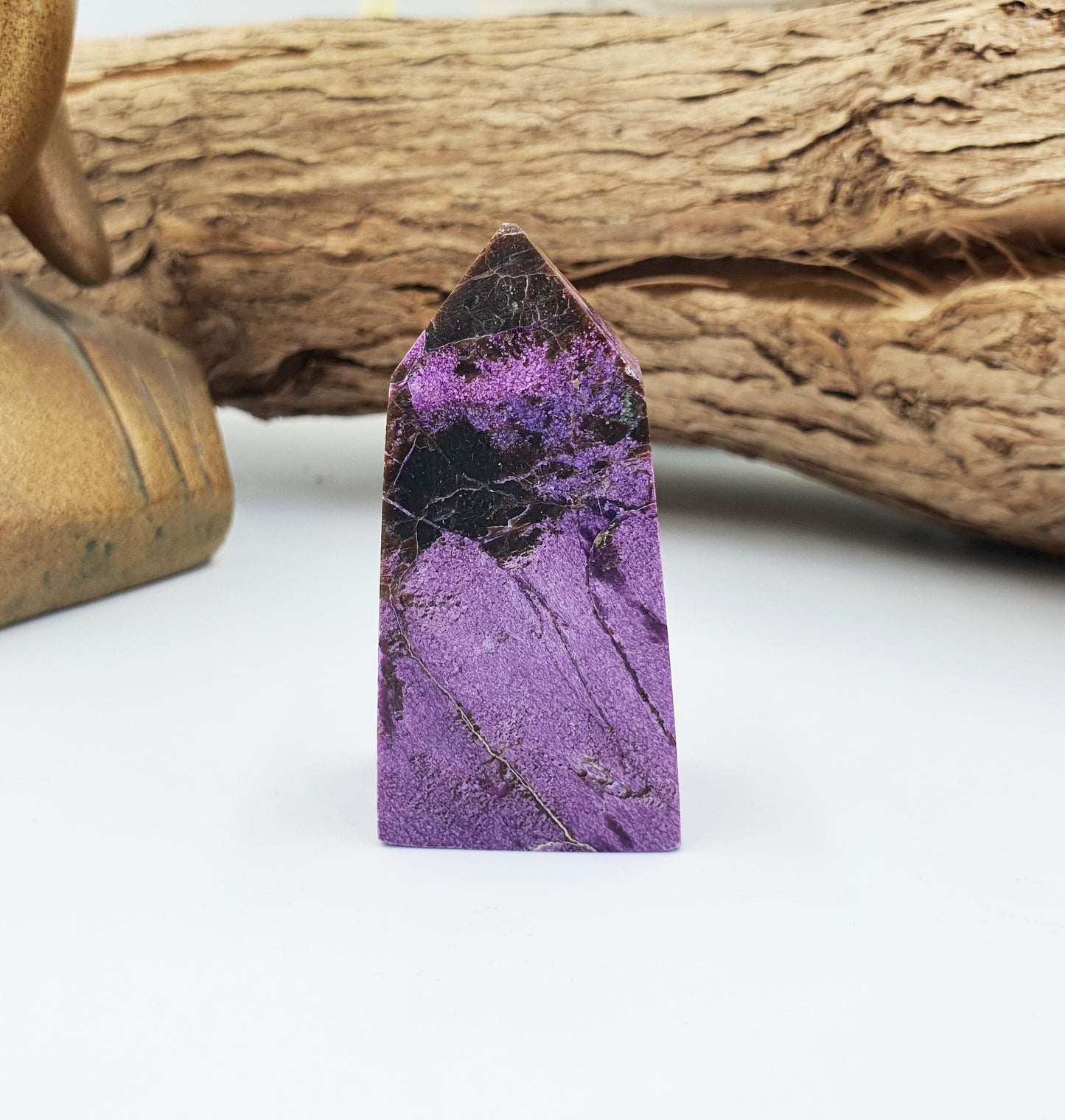 Mini Stichtite Tower - Heart Chakra and Emotional Healing, 5.4cm