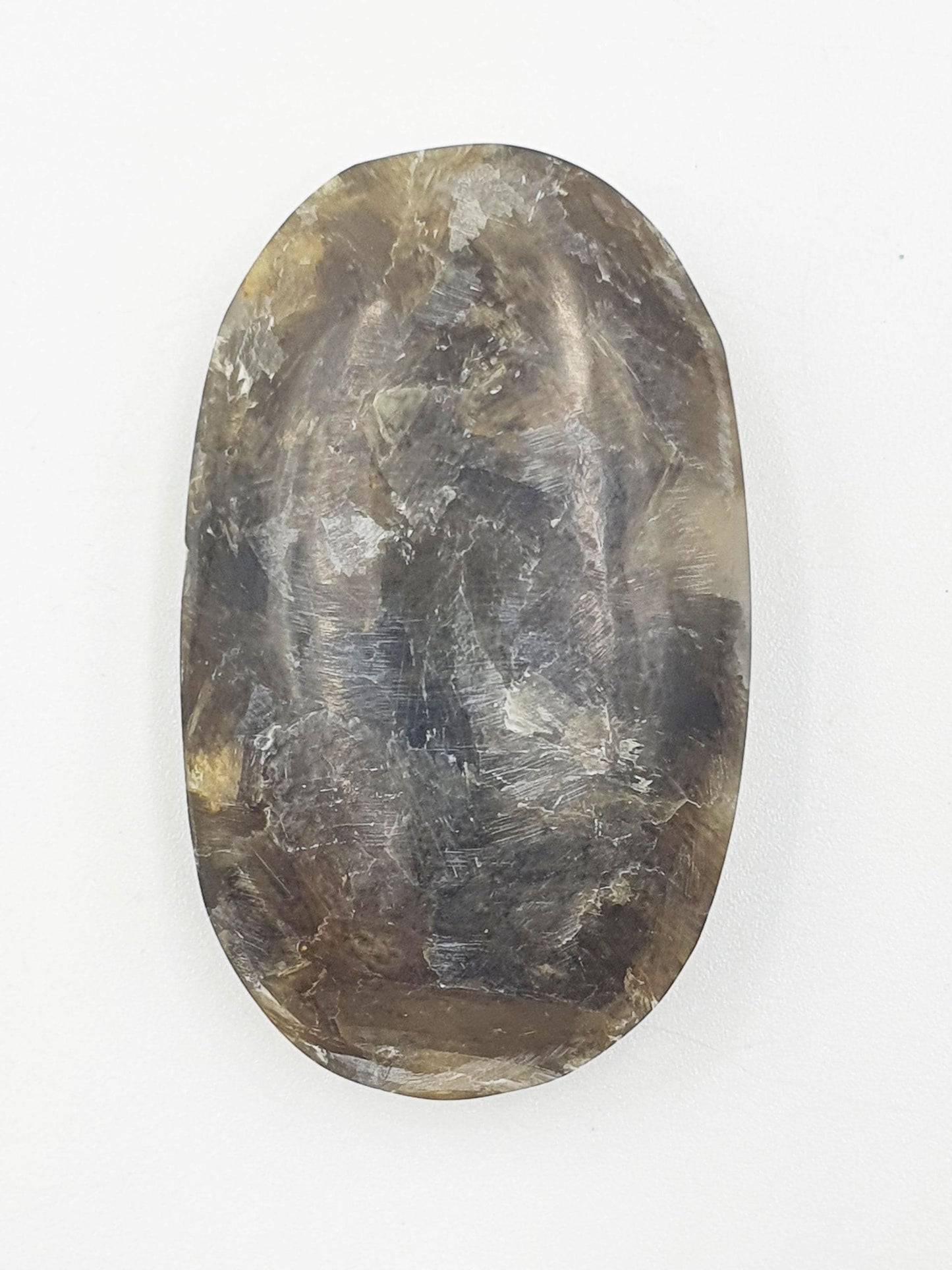 Muscovite (Golden Mica) Palm Stone - Uplifting & Protective Healing Crystal, 35g