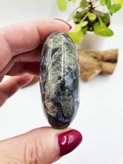 Que Sera (Llanite) Palm Stone - Uplifting & High Vibration Healing Crystal - 100g