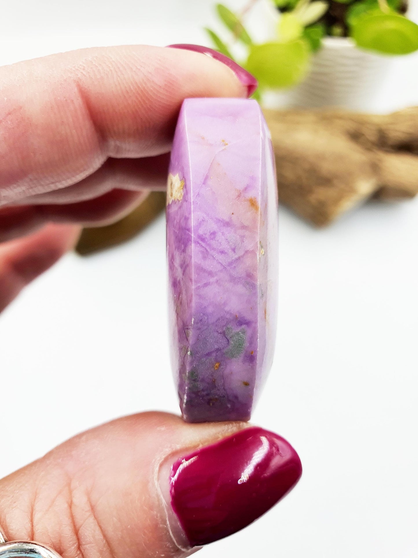 Little Phosphosiderite Palm Stone - Rare Calming & Spiritual Healing Crystal, 30g