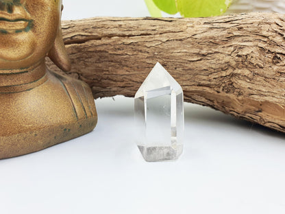 Little Clear Quartz Tower: Energy Amplifying Healing Crystal Point - 50g