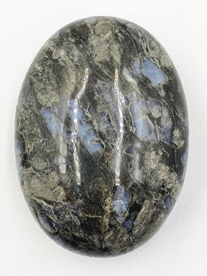 Que Sera (Llanite) Palm Stone - Uplifting & High Vibration Healing Crystal - 100g