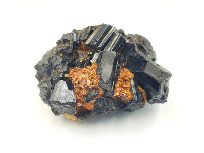 Flashy Raw Zambian Black Tourmaline Specimen - Natural Protection and Grounding Crystal - 165g