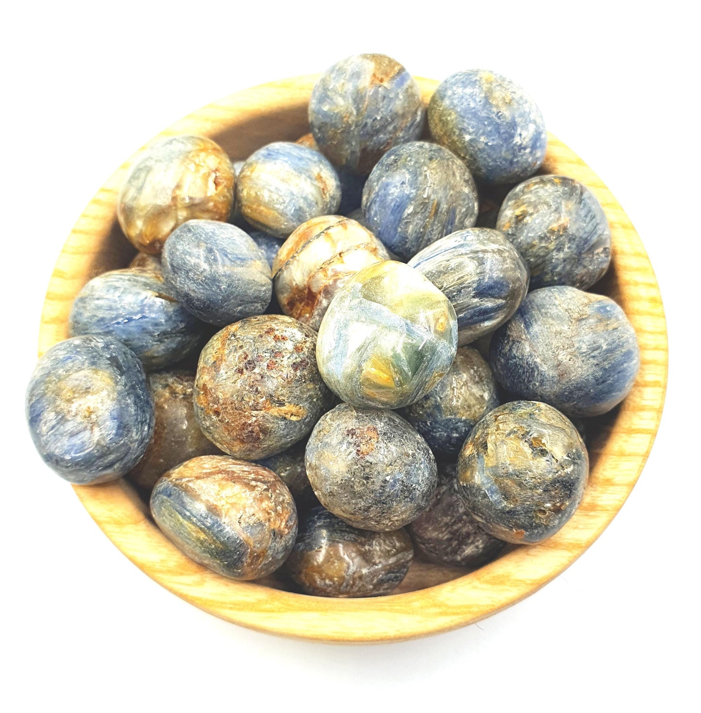 Kyanite Tumble Stones – Alignment, Balance & Calm Communication Healing Crystal, approx 2cm