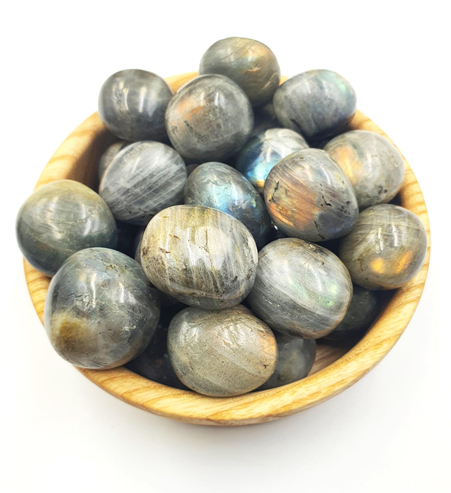 Labradorite Tumble Stones – Intuition, Protection & Transformation Healing Crystals, approx 2-3cm