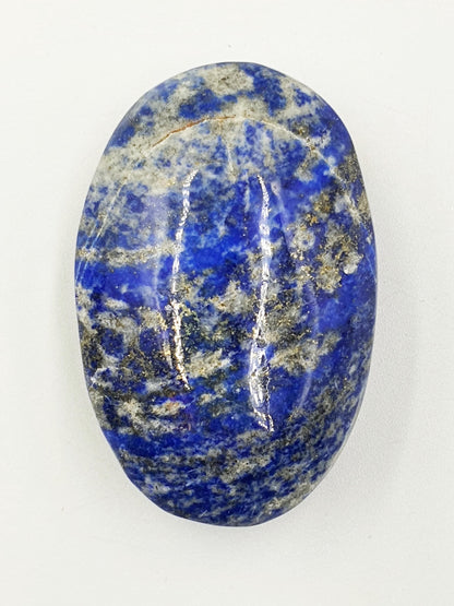 Lapis Lazuli Palm Stone - Wisdom & Truth Third Eye Chakra Crystal, 70g