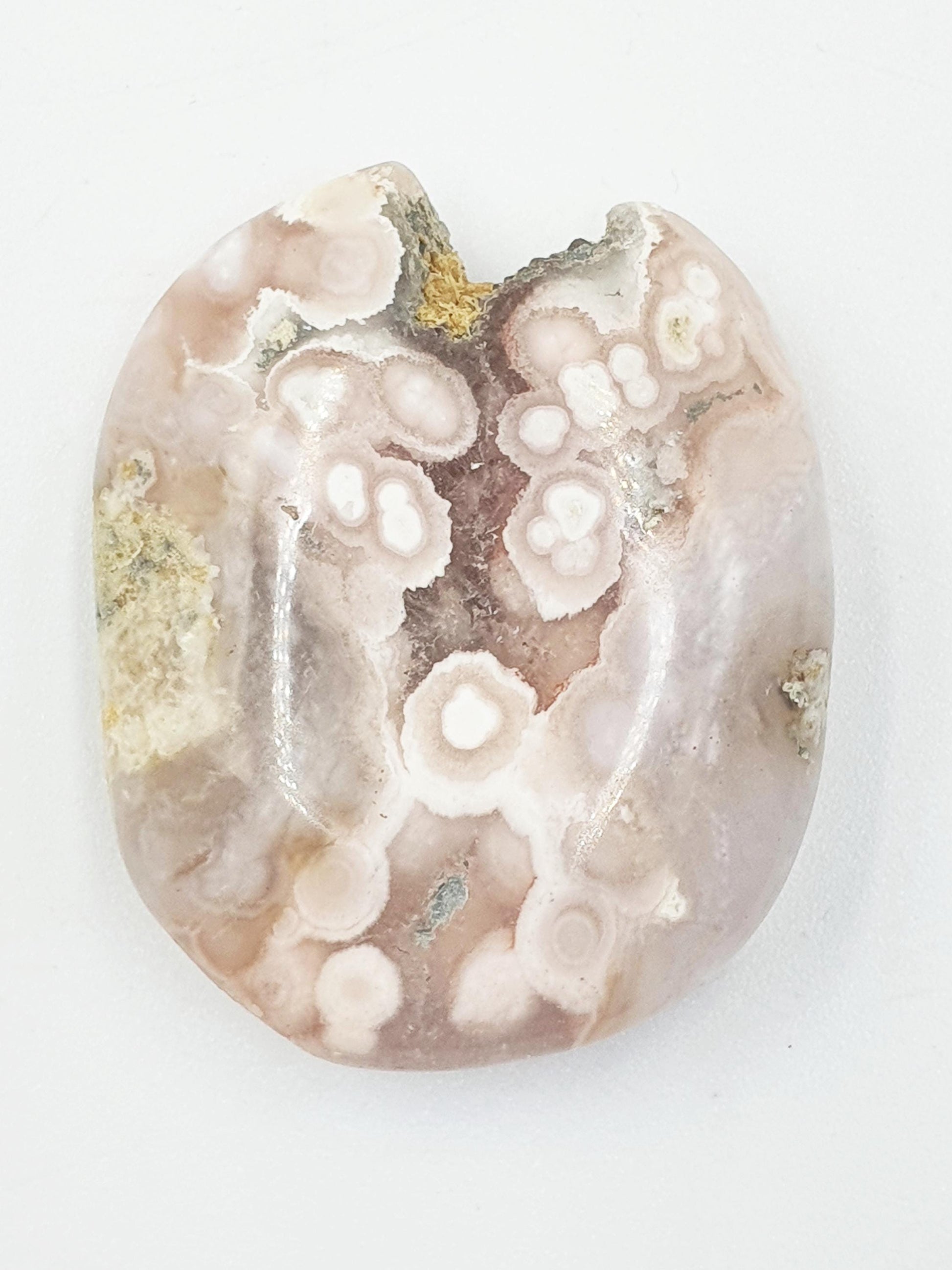 Little Pink Amethyst Palm Stone - Love, Calm & Emotional Healing Crystal, 25g