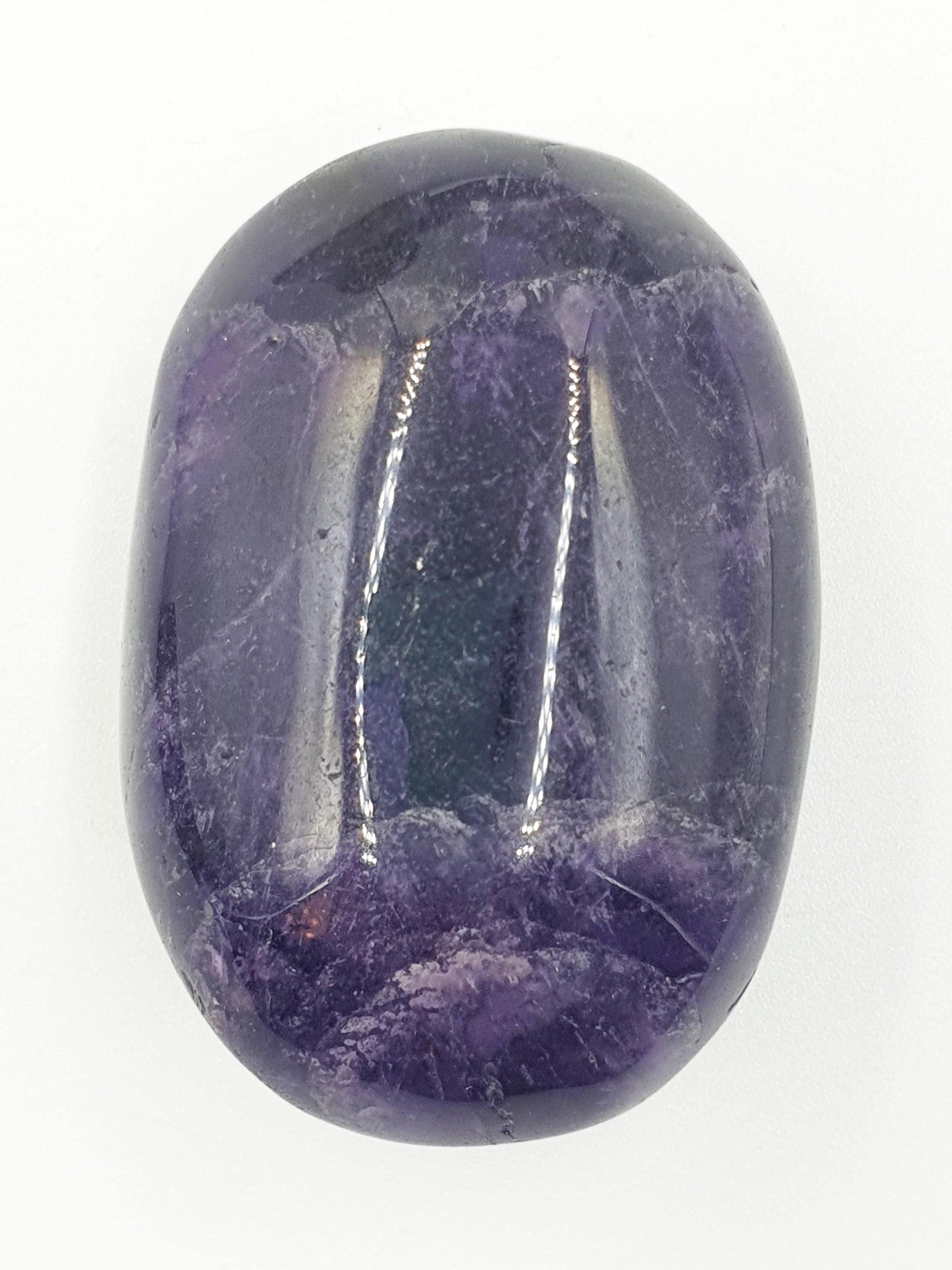 Amethyst Palm Stone - Calming & Spiritual Healing Crystal - 70g