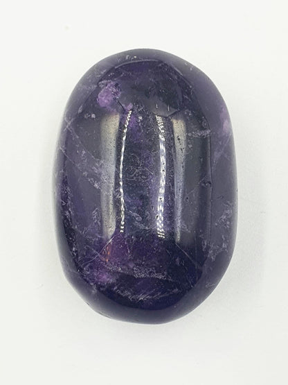 Amethyst Palm Stone - Calming & Spiritual Healing Crystal - 70g