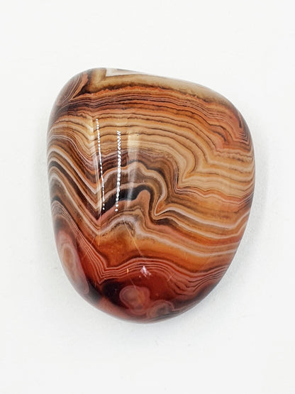 Little Sardonyx Palm Stone - Strength & Protection Healing, 35g