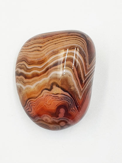 Little Sardonyx Palm Stone - Strength & Protection Healing, 35g