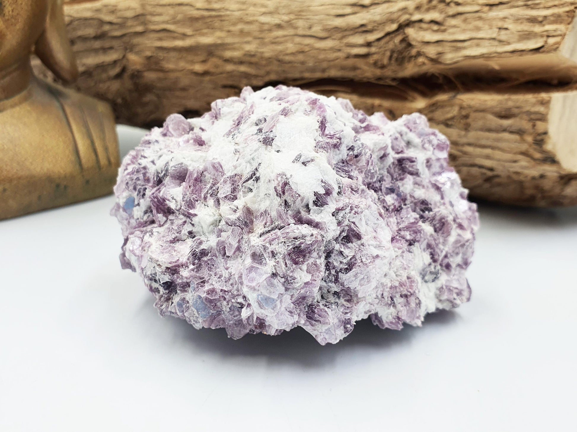 Raw Sparkly Purple Mica Specimen – Calm, Intuition & Emotional Balance Natural Crystal Chunk - 280g