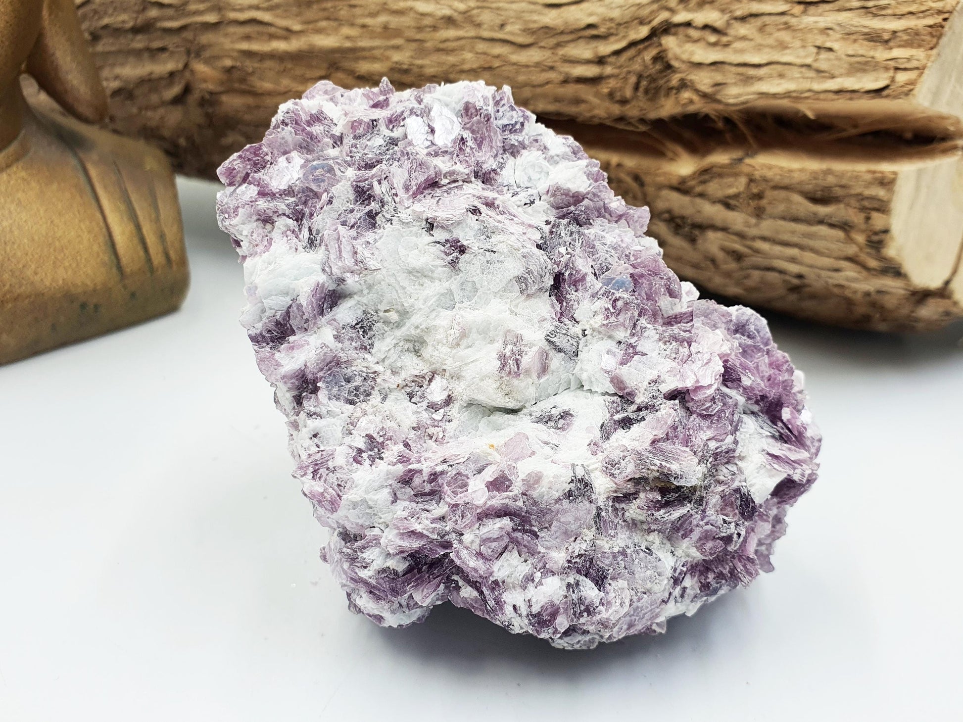 Raw Sparkly Purple Mica Specimen – Calm, Intuition & Emotional Balance Natural Crystal Chunk - 280g