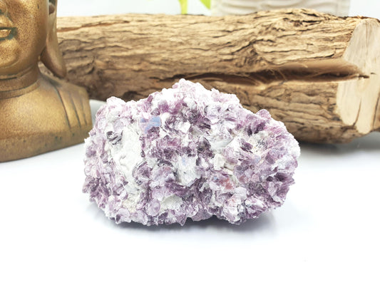 Raw Sparkly Purple Mica Specimen – Calm, Intuition & Emotional Balance Natural Crystal Chunk - 280g