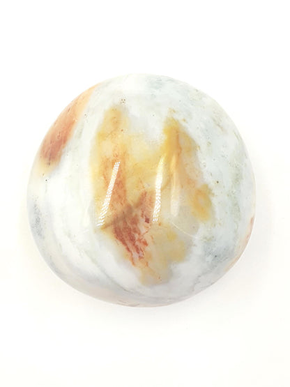 Large Ocean Jasper Palm - Joy & Renewal Healing Crystal - 145g