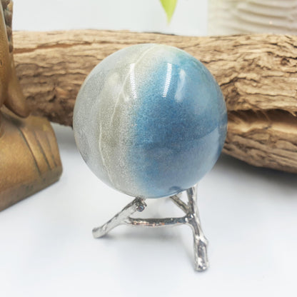 Trolleite Sphere – Peace, Spiritual Awakening & Emotional Healing Crystal Ball, 61mm