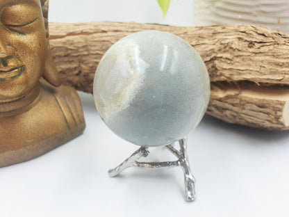 Trolleite Sphere – Peace, Spiritual Awakening & Emotional Healing Crystal Ball, 61mm