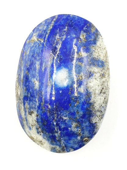 Large Lapis Lazuli Palm Stone - Wisdom & Truth Third Eye Chakra Crystal - 140g