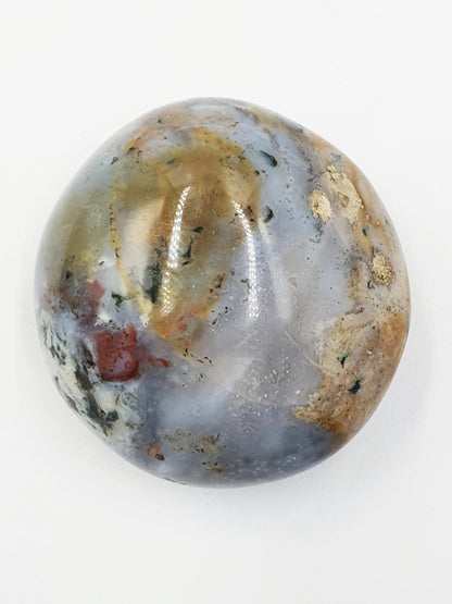 Large Ocean Jasper Palm - Joy & Renewal Healing Crystal - 110g