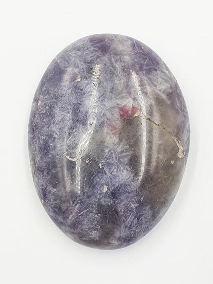 Large Flat Unicorn Stone Palm Stone (Pegmatite) – Calm, Comfort & Emotional Healing Crystal, 115g