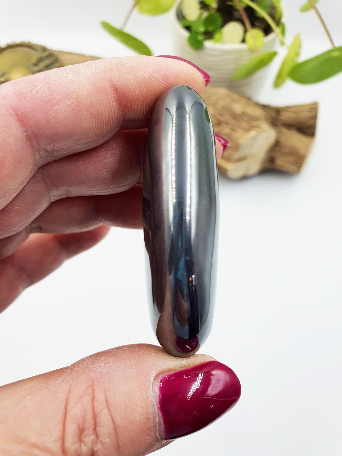 Terahertz Palm Stone – Energy, Focus & Vitality Healing Crystal, 40g