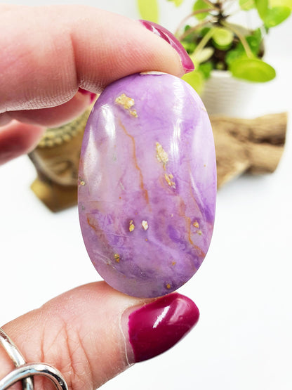 Little Phosphosiderite Palm Stone - Rare Calming & Spiritual Healing Crystal, 30g