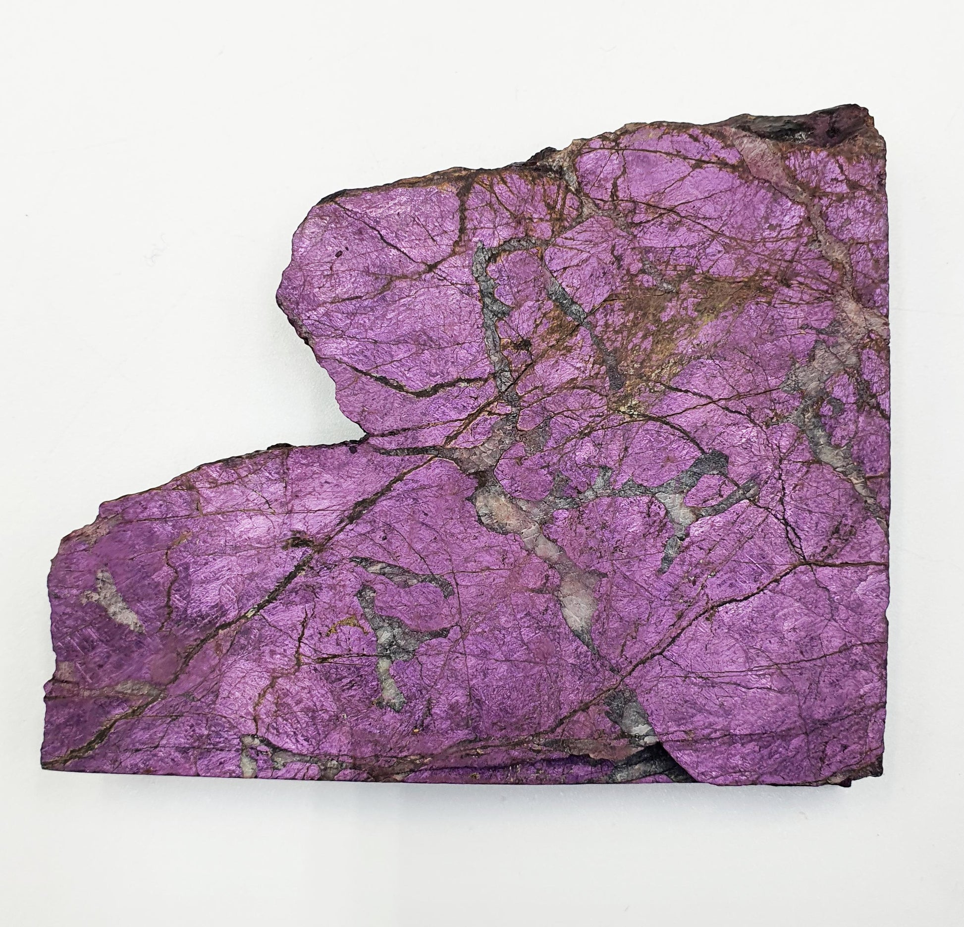 Purpurite Slab - Spiritual Awakening & Intuition Crystal Slice, 170g