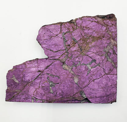 Purpurite Slab - Spiritual Awakening & Intuition Crystal Slice, 170g