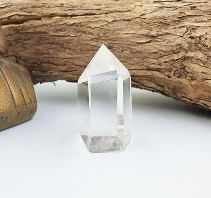 Little Clear Quartz Tower: Energy Amplifying Healing Crystal Point - 50g