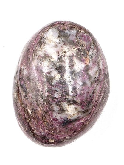 Plum Tourmaline Palm Stone – Love, Compassion & Emotional Healing Crystal, 135g