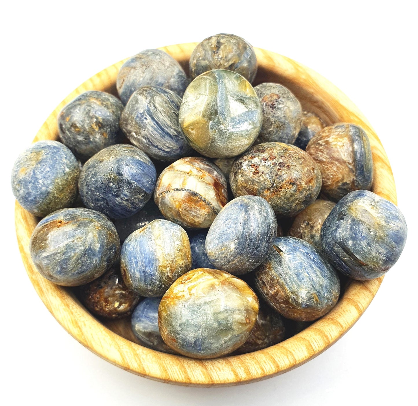 Kyanite Tumble Stones – Alignment, Balance & Calm Communication Healing Crystal, approx 2cm