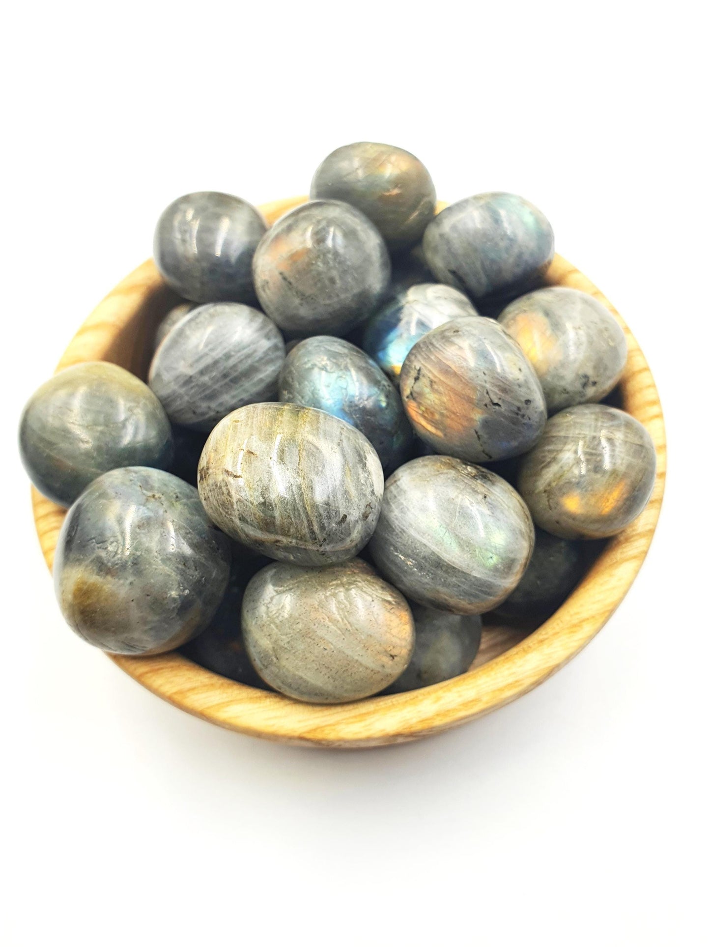 Labradorite Tumble Stones – Intuition, Protection & Transformation Healing Crystals, approx 2-3cm