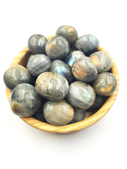 Labradorite Tumble Stones – Intuition, Protection & Transformation Healing Crystals, approx 2-3cm
