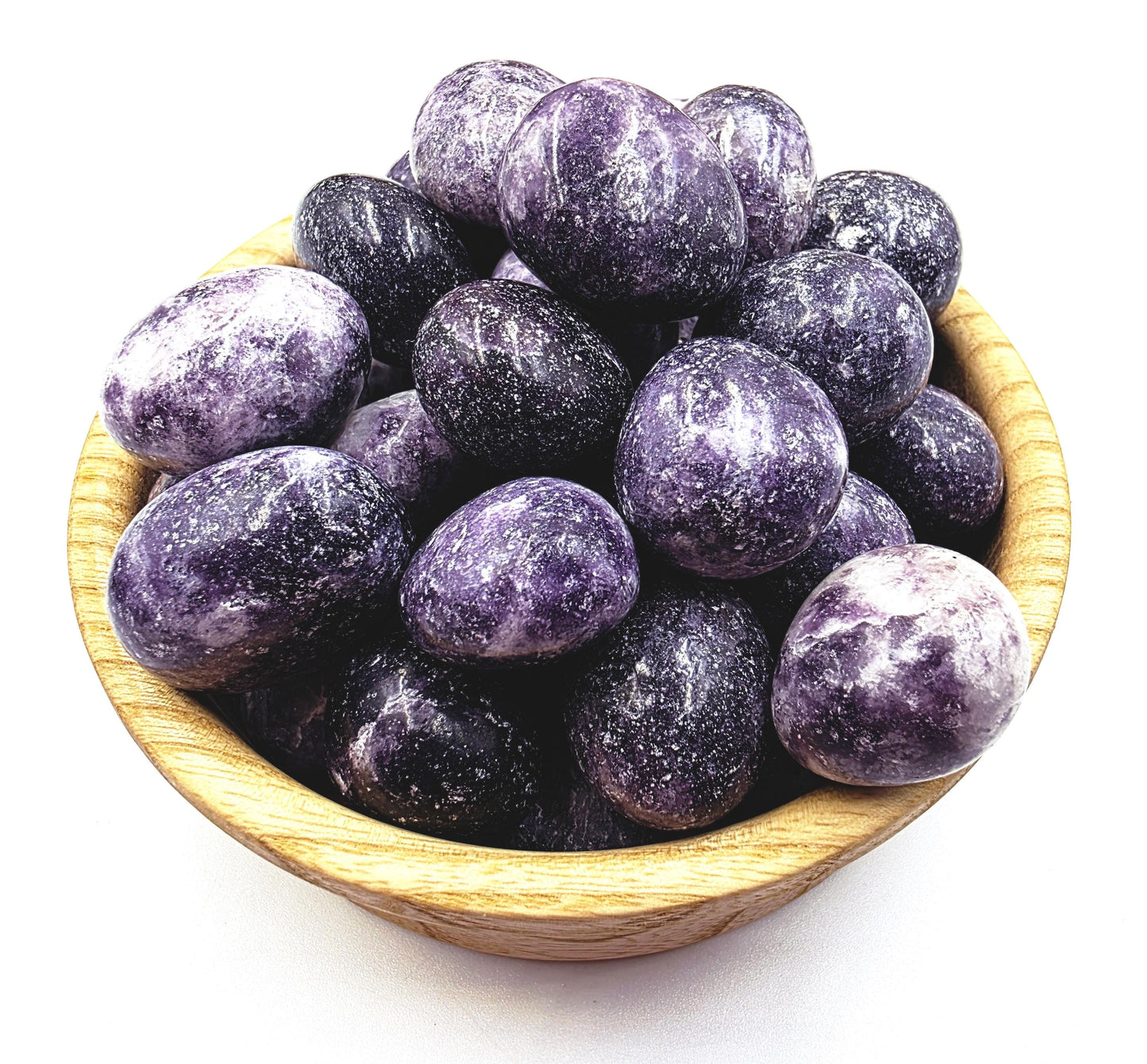 Lepidolite Tumble Stone – Calm, Stress Relief & Emotional Balance Healing Crystal