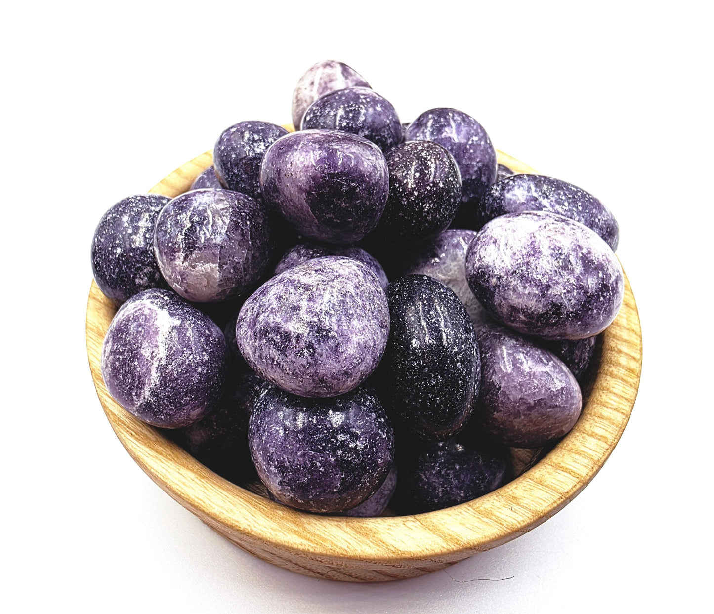 Lepidolite Tumble Stone – Calm, Stress Relief & Emotional Balance Healing Crystal