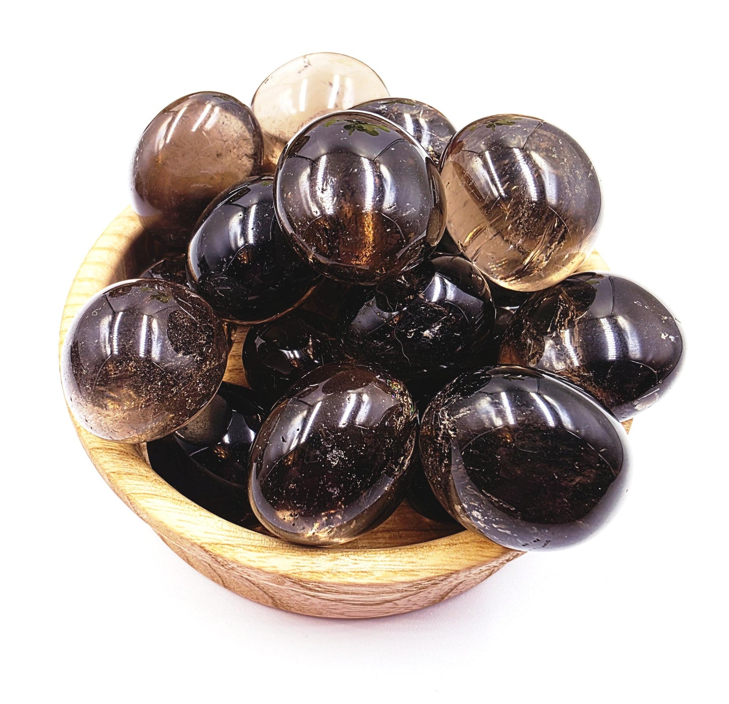 Large Smoky Quartz Tumble Stone – Grounding, Protection & Stress Relief Healing Crystal