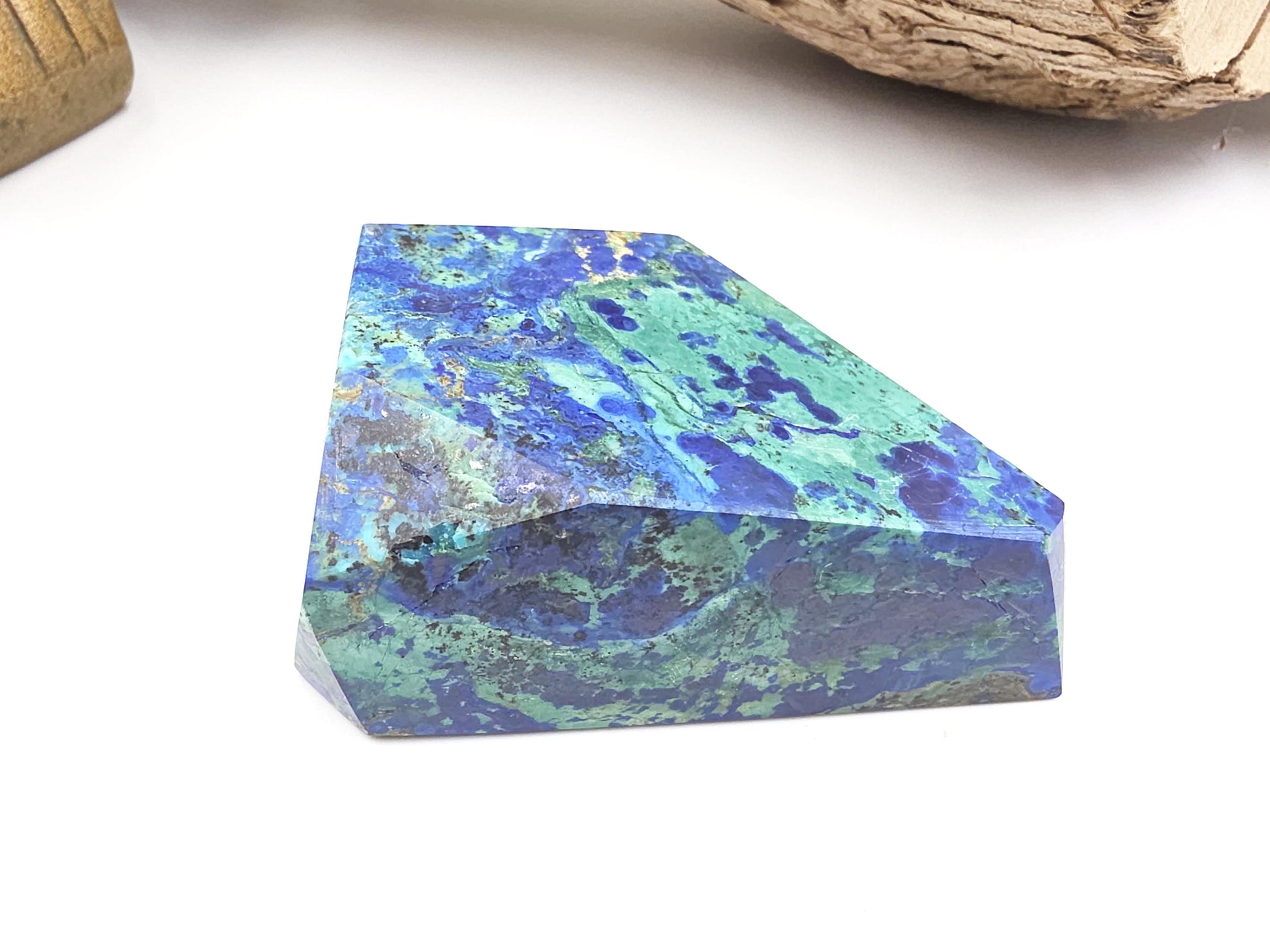 Azurite Freeform - Intuition & Spiritual Insight Third Eye Chakra Healing Crystal, 165g