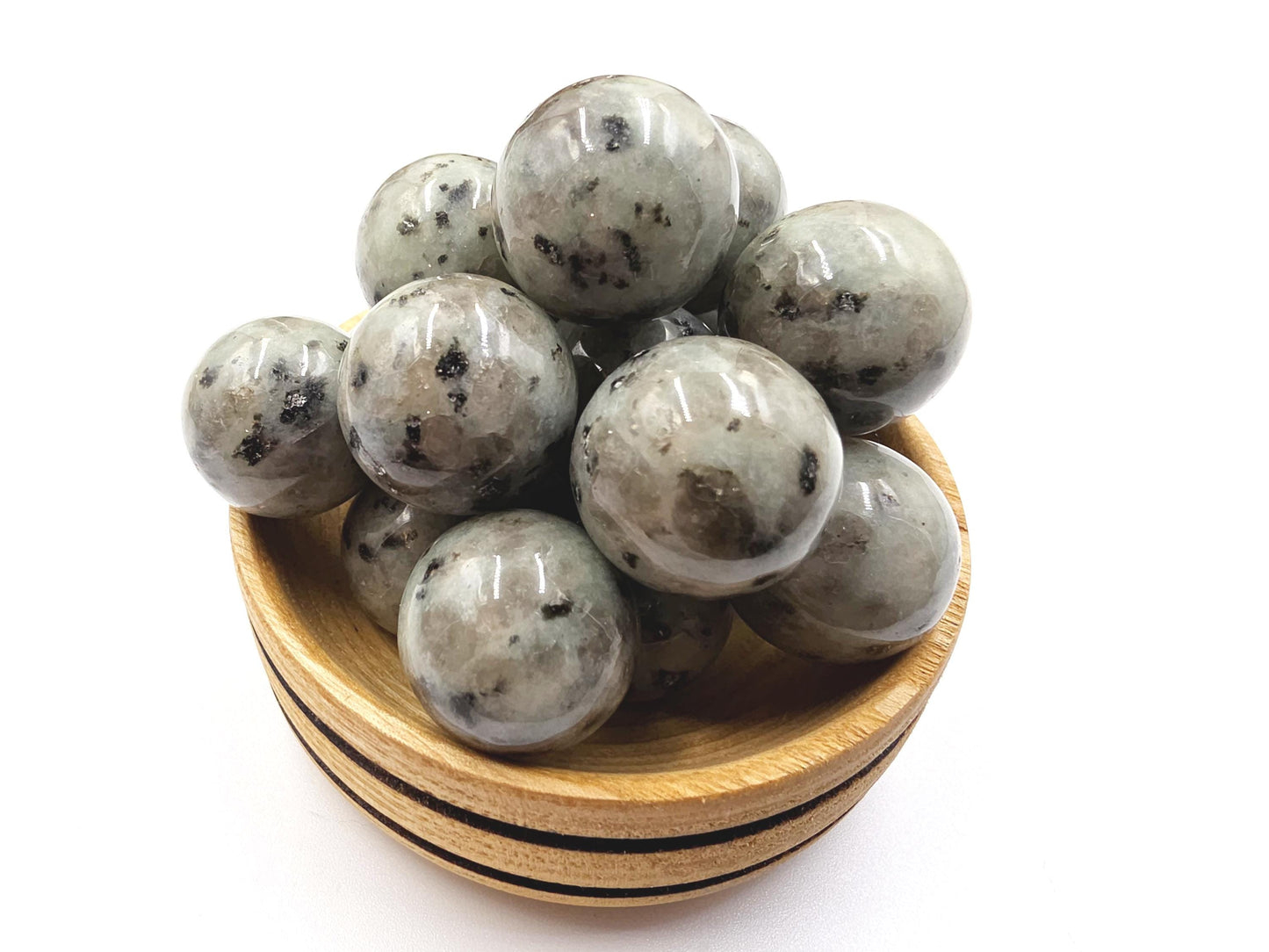 Kiwi Jasper Mini Crystal Sphere – Calm, Emotional Balance & Nurturing Energy Crystal