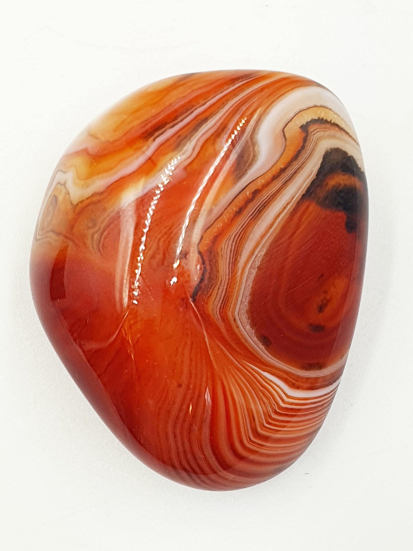 Sardonyx Palm Stone - Strength & Protection Healing, 60g