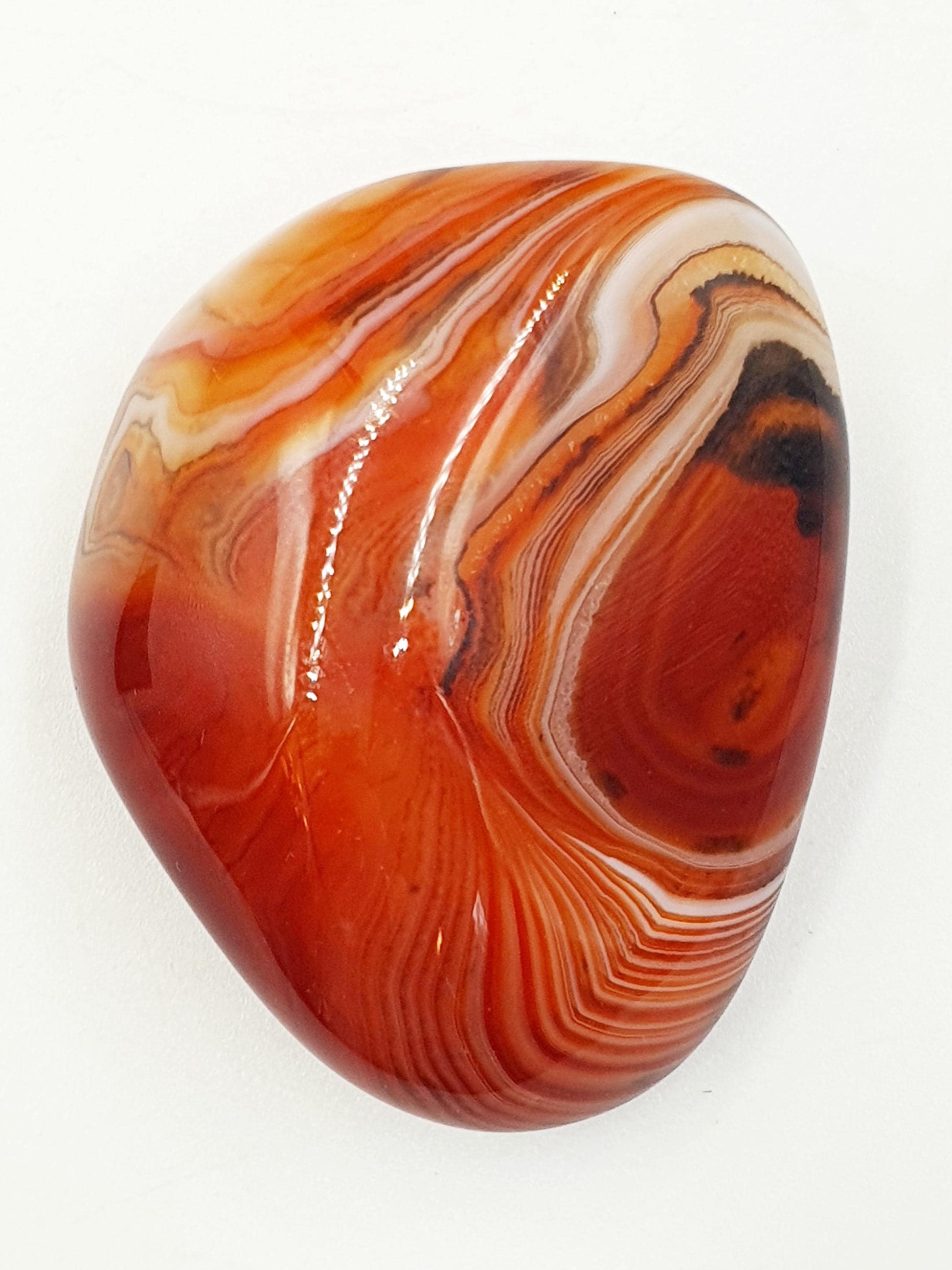 Sardonyx Palm Stone - Strength & Protection Healing, 60g