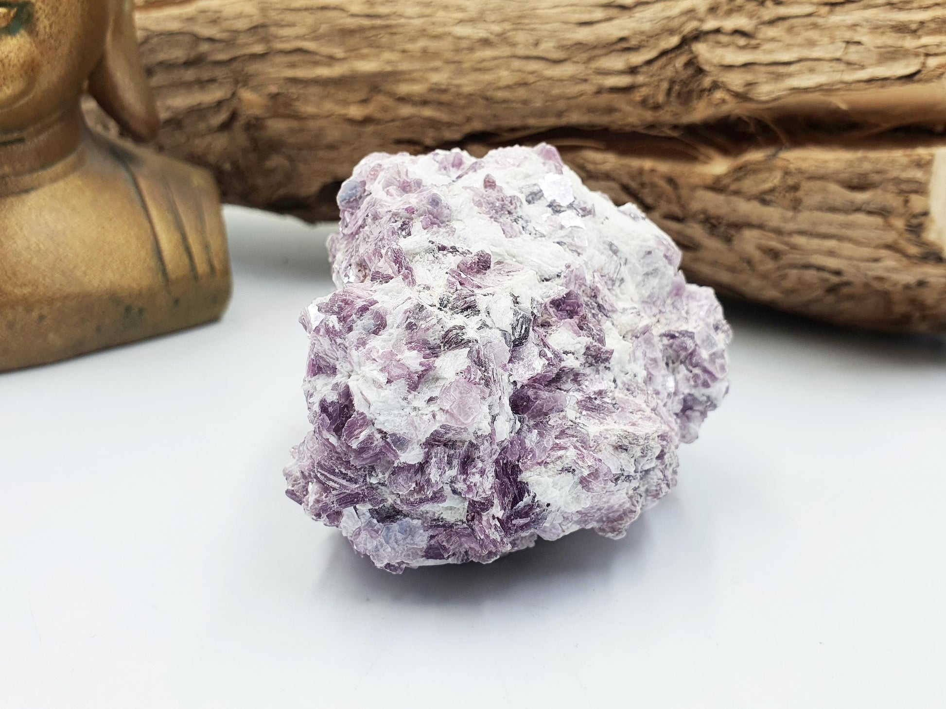 Raw Sparkly Purple Mica Specimen – Calm, Intuition & Emotional Balance Natural Crystal Chunk - 280g