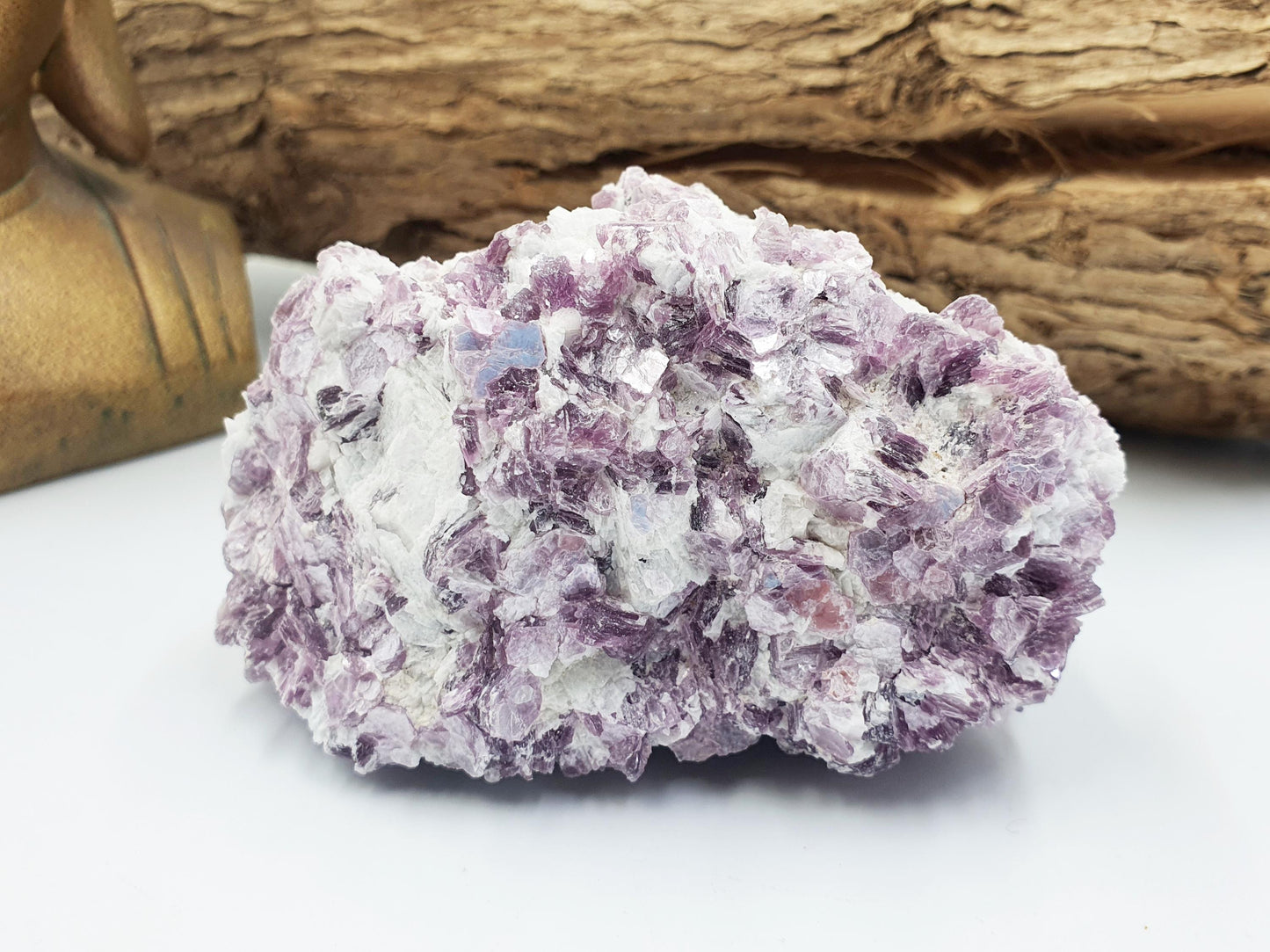 Raw Sparkly Purple Mica Specimen – Calm, Intuition & Emotional Balance Natural Crystal Chunk - 280g