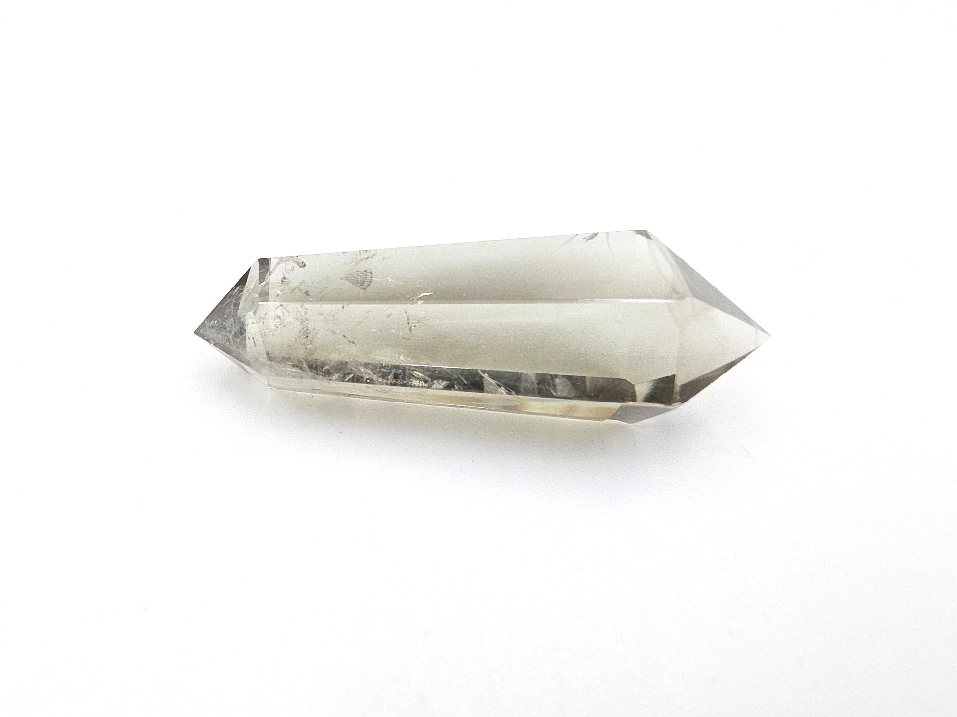 Prasiolite (Green Amethyst) Double Terminated Point – Heart Healing, Clarity & Spiritual Growth Crystal, 9g