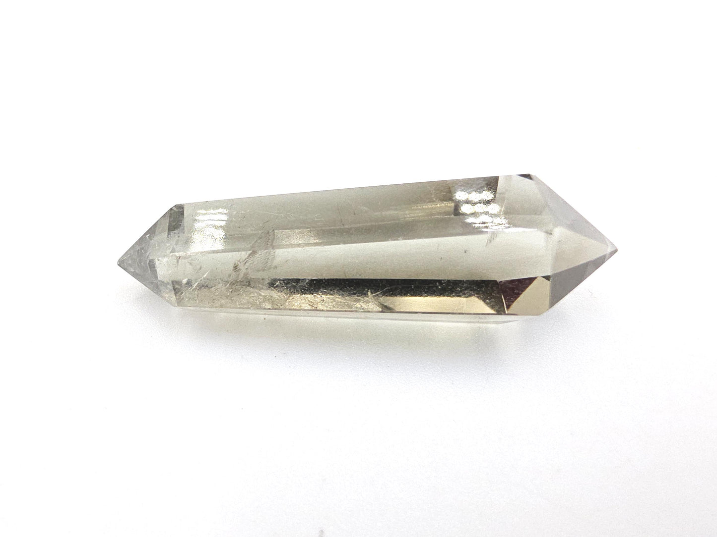 Prasiolite (Green Amethyst) Double Terminated Point – Heart Healing, Clarity & Spiritual Growth Crystal, 9g