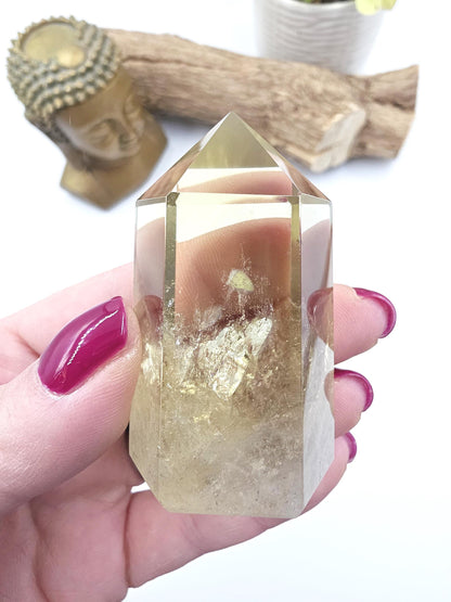 Citrine Point - Natural Manifestation & Abundance Healing Crystal - 105g