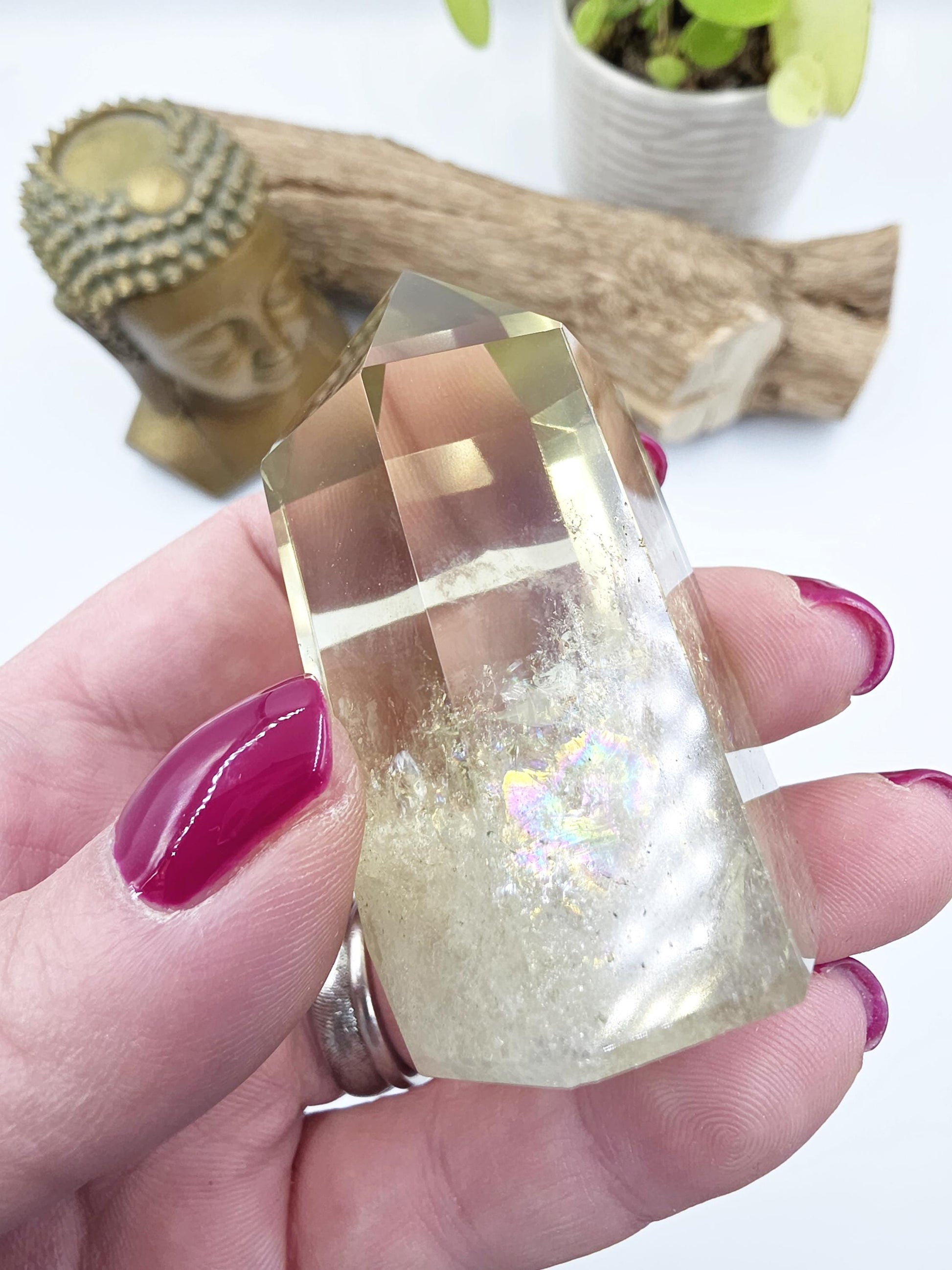 Citrine Point - Natural Manifestation & Abundance Healing Crystal - 105g