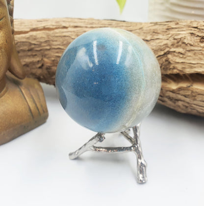 Trolleite Sphere – Peace, Spiritual Awakening & Emotional Healing Crystal Ball, 61mm