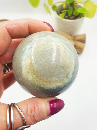 Trolleite Sphere – Peace, Spiritual Awakening & Emotional Healing Crystal Ball, 61mm